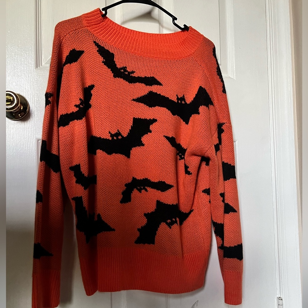 Halloween Bat Sweater